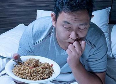 قبل از خواب غذا نخورید